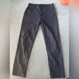 Brixton Black Straight-Leg Chinos